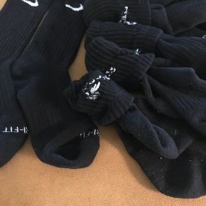 Nike DriFIT black socks